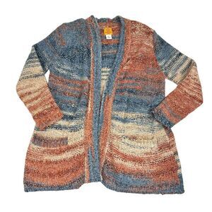 Ruby Rd. Ombre Open Front Cardigan size Large Petite